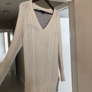 Banana republic color block v neck sweater